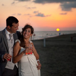 Matrimonio in spiaggia elegante